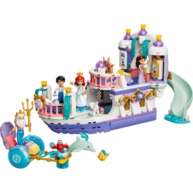 LEGO Disney 43299 Arielin kuninkaallinen häävene (519 osaa)