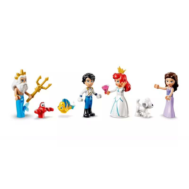 LEGO Disney 43299 Arielin kuninkaallinen häävene (519 osaa)