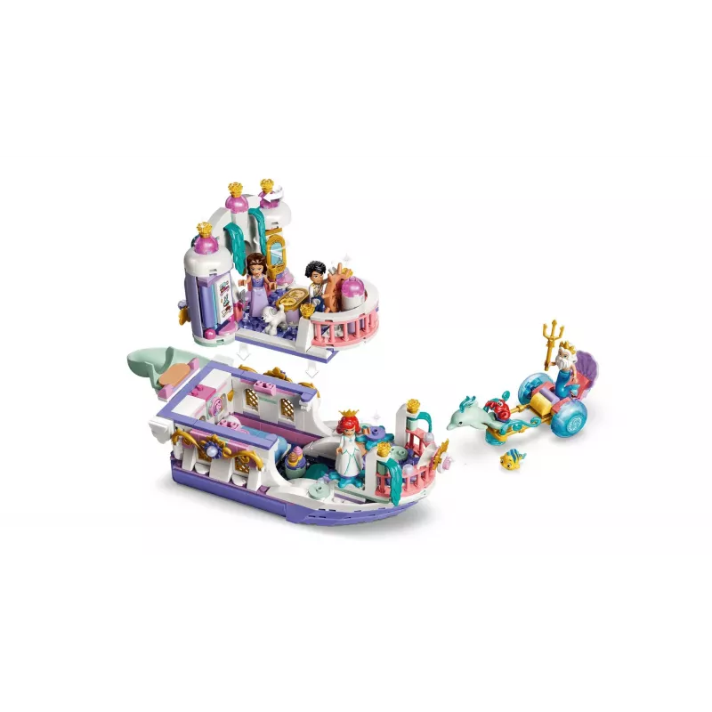LEGO Disney 43299 Arielin kuninkaallinen häävene (519 osaa)
