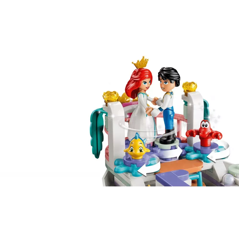 LEGO Disney 43299 Arielin kuninkaallinen häävene (519 osaa)