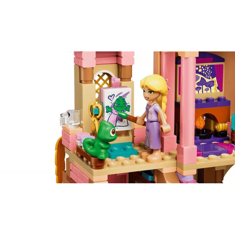 LEGO Disney 43297 Rapunzelin linna (676 osaa)