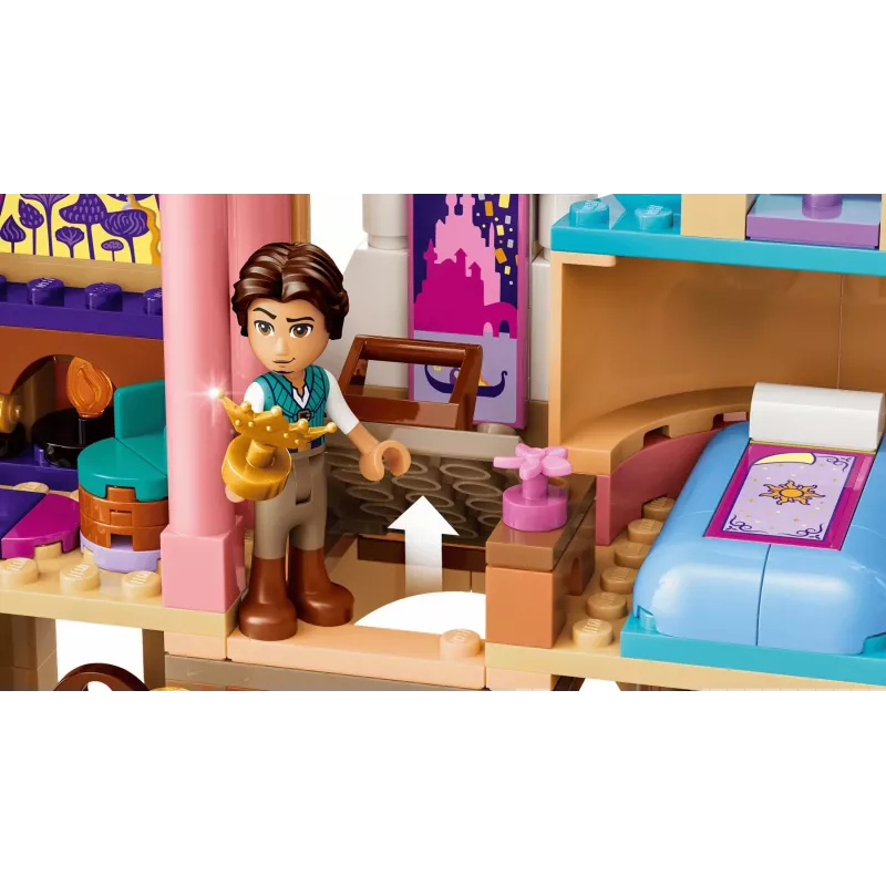 LEGO Disney 43297 Rapunzelin linna (676 osaa)