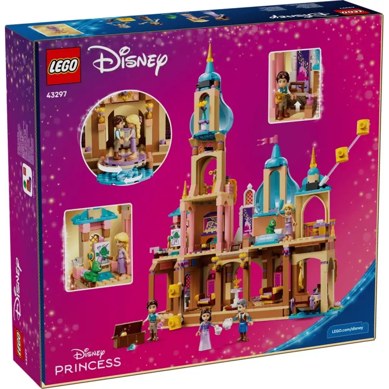 LEGO Disney 43297 Rapunzelin linna (676 osaa)