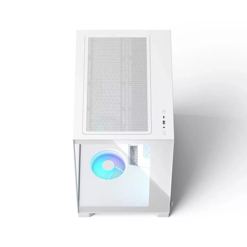 Fractal Design Pop 2 Vision White RGB ATX Mid-Tower -kotelo (Tempered Glass)
