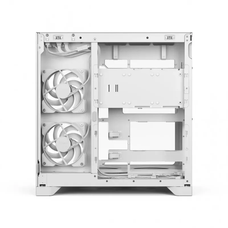 Fractal Design Pop 2 Vision White RGB ATX Mid-Tower -kotelo (Tempered Glass)