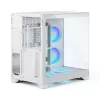 Fractal Design Pop 2 Vision White RGB ATX Mid-Tower -kotelo (Tempered Glass)