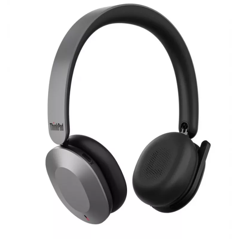 Lenovo ThinkPad Dual-Mode Wireless ANC Foldable Headset 8550 (Aura Edition) - USB-A, Microsoft Teams, Sound by Bose, Bluetooth 5.3, musta & hopea