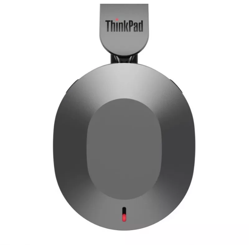 Lenovo ThinkPad Dual-Mode Wireless ANC Foldable Headset 8550 (Aura Edition) - USB-A, Microsoft Teams, Sound by Bose, Bluetooth 5.3, musta & hopea