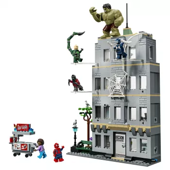 LEGO Marvel 76350 Spider-Man vs. Hulk Epic Clash (534 osaa)