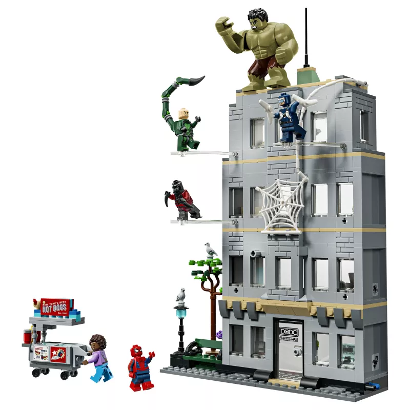 LEGO Marvel 76350 Spider-Man vs. Hulk Epic Clash (534 osaa)