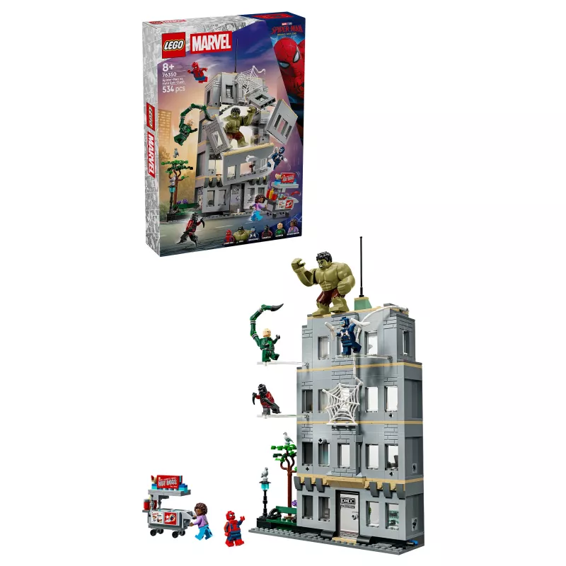 LEGO Marvel 76350 Spider-Man vs. Hulk Epic Clash (534 osaa)