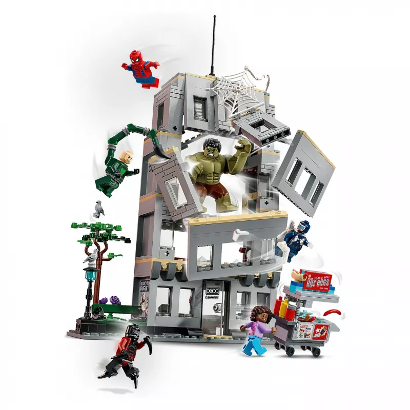 LEGO Marvel 76350 Spider-Man vs. Hulk Epic Clash (534 osaa)