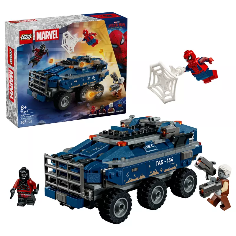 LEGO Marvel 76349 Spider-Man Prison Transport Chase (367 osaa)