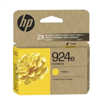 HP 924e EvoMore keltainen alkuperäinen värikasetti