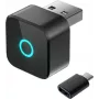 4smarts Wireless CarPlay / Android Auto -adapteri musta, USB-A / USB-C, Bluetooth 4.2, Wi-Fi 5 GHz (541818)