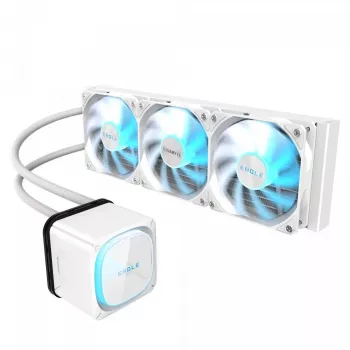 GIGABYTE EAGLE 360 ICE 360 mm -prosessorin all-in-one-nestekylmä 12 cm valkoinen 1 kpl