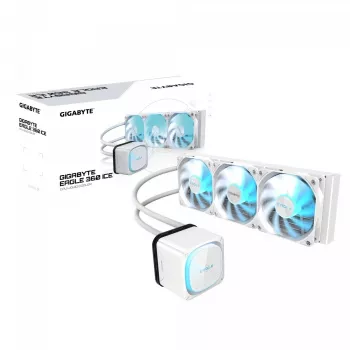 GIGABYTE EAGLE 360 ICE 360 mm -prosessorin all-in-one-nestekylmä 12 cm valkoinen 1 kpl