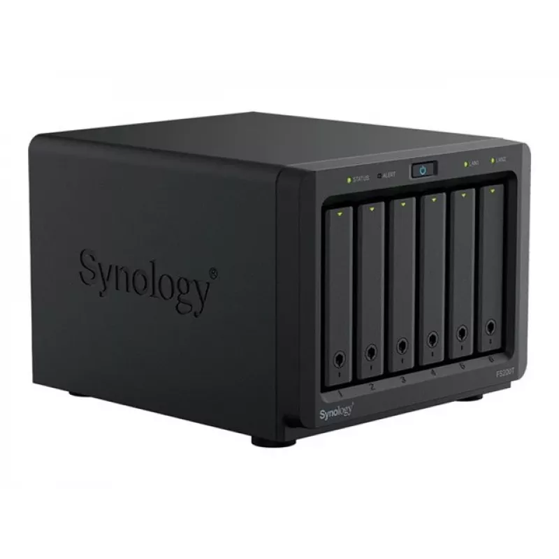 Synology FlashStation FS200T 6-paikkainen All-Flash NAS-palvelin Intel Celeron J4125 4GB DDR4