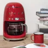 Smeg DCF02RDEU 50's Style -suodatinkahvinkeitin 10 kupillista 1,4 l punainen