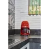 Smeg DCF02RDEU 50's Style -suodatinkahvinkeitin 10 kupillista 1,4 l punainen
