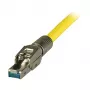 EFB Elektronik 88035.2 RJ45 Cat.8 Class I kenttäasennettava liitin AWG22-27 sinkkivalu suojattu