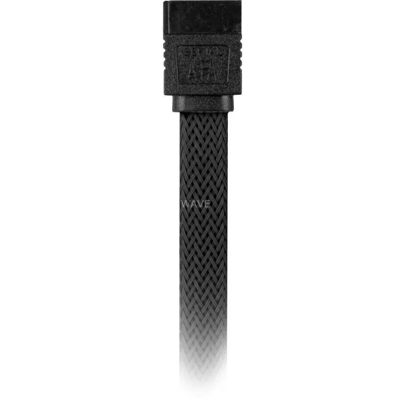 Sharkoon SATA III -kaapeli 60 cm musta punottu