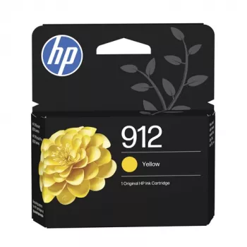 HP 912 Yellow alkuperäinen mustekasetti (4 ml)