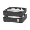 Thermaltake CT120 EX INFINITY ARGB Sync 3 kpl:n pakkaus tuuletin 120mm musta