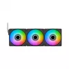 Thermaltake CT120 EX INFINITY ARGB Sync 3 kpl:n pakkaus tuuletin 120mm musta