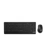 TERRA Desktop 4000 Wireless AES [DE] USB musta Copilot -näppäimistö ja -hiiri -sarja, QWERTZ, 105 näppäintä