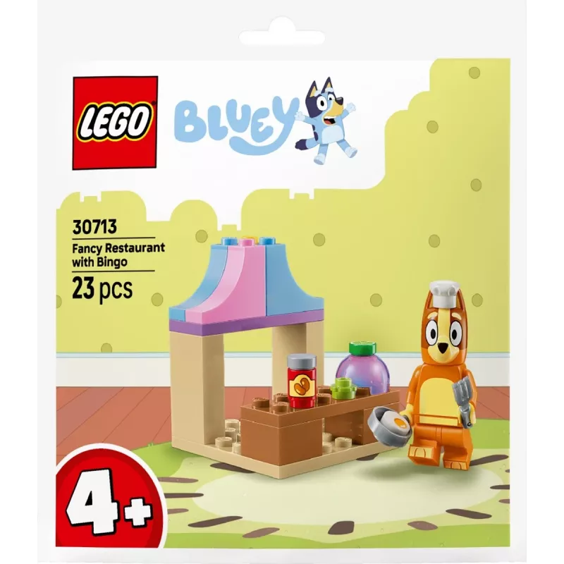 LEGO Bluey 30713 Fancy Restaurant ja Bingo Mini-Builds Polybag
