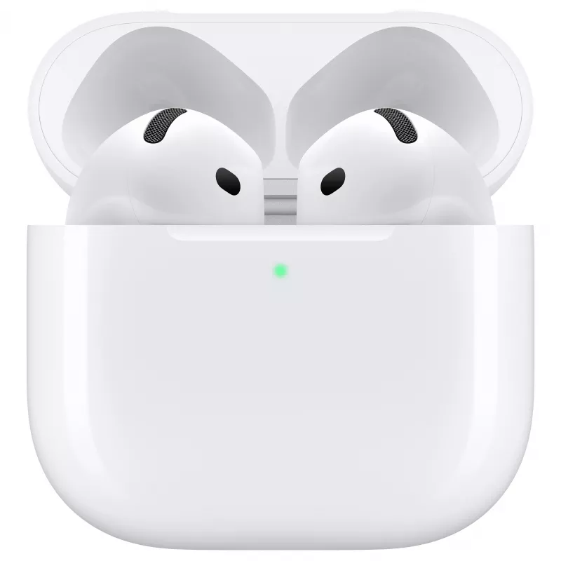 Apple AirPods 4. sukupolvi True Wireless -nappikuulokkeet MagSafe-latauskotelolla - valkoinen (MXP63LL/A)