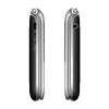 Bea-fon Silver Line SL605 peruspuhelin Dual-SIM musta hopea