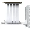 MONTECH pystysuuntainen GPU-asennussarja PCIe 4.0 -riserkaapeli valkoinen 20cm