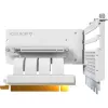 MONTECH pystysuuntainen GPU-asennussarja PCIe 4.0 -riserkaapeli valkoinen 20cm