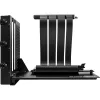 MONTECH pystysuuntainen GPU-asennussarja PCIe 4.0 -riserkaapeli musta 20cm