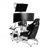 OPLITE-monitoriteline S8 On Top Single valkoinen Retail