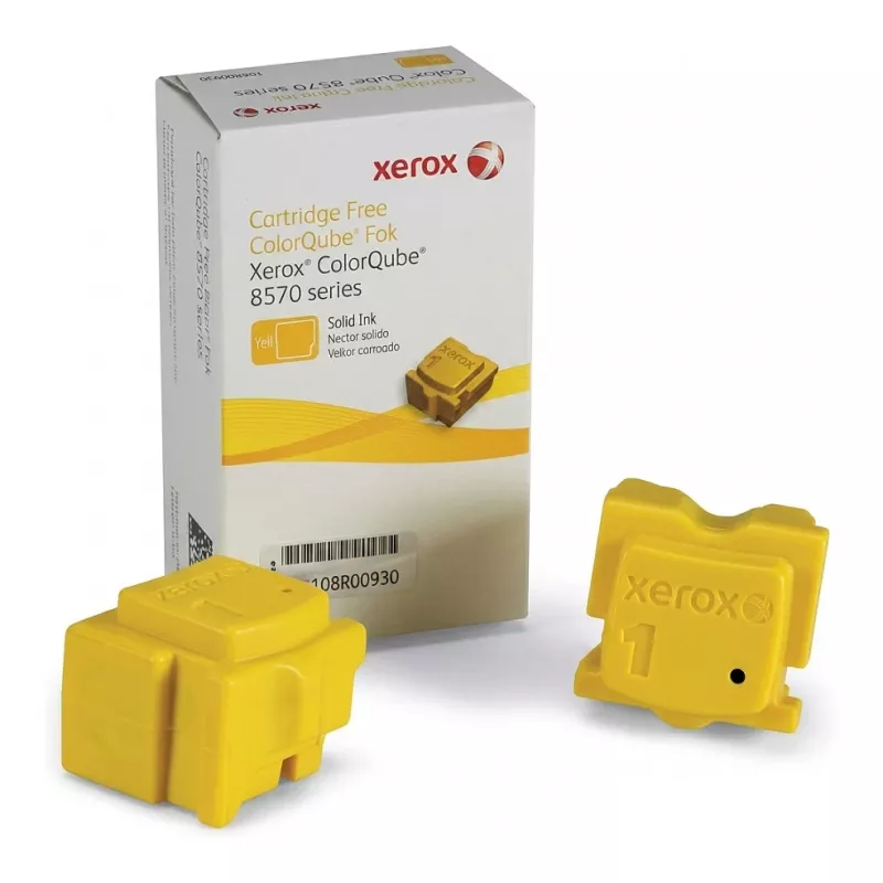 Xerox 108R00933 Solid Ink keltainen - 1 puikko - ColorQube 8570, 8580