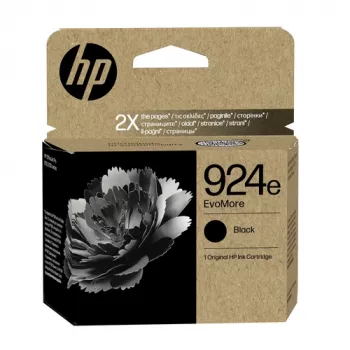 HP 924e EvoMore alkuperäinen mustekasetti musta 25 ml