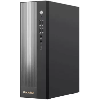 Blackview NEX60 Core 5 210H Mini PC, 16GB RAM, 512GB SSD, Windows 11 Pro, musta