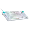 Logitech G316 X 98 langallinen pelinäppäimistö - valkoinen - US International - tuntopalautteinen