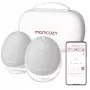Momcozy M9 kaksinkertainen kannettava sähköinen rintapumppu harmaa 150ml