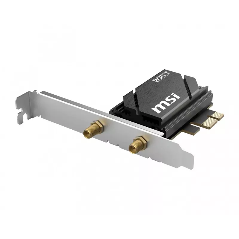 MSI Herald BE6500 WiFi 7 PCIe verkkokortti