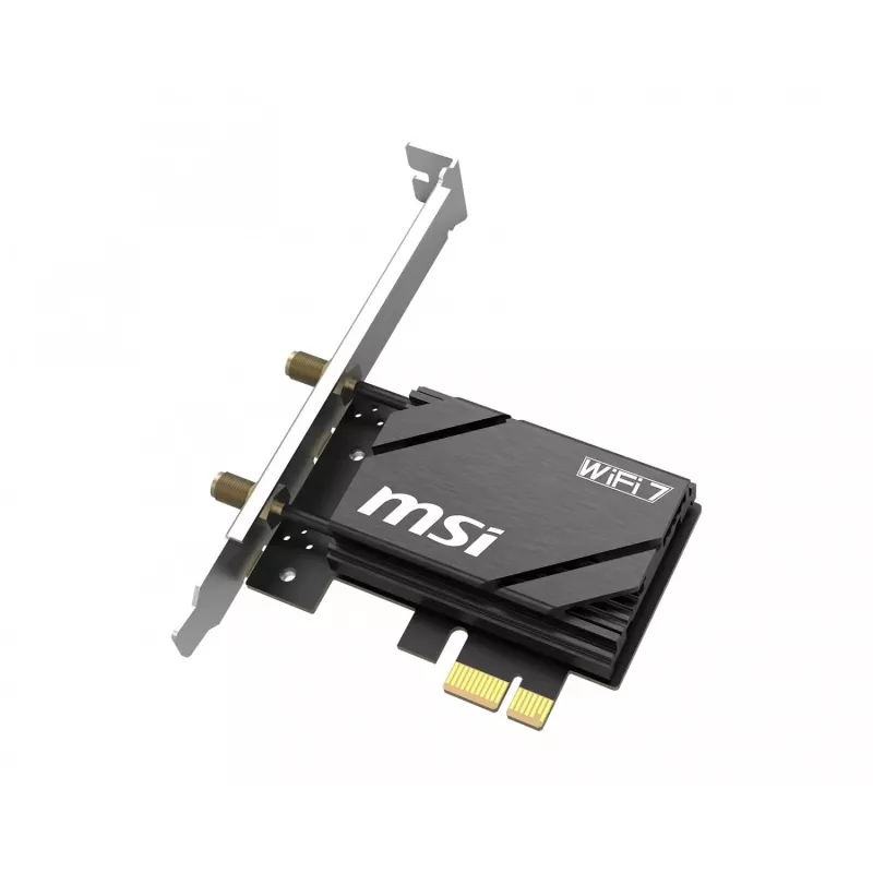 MSI Herald BE6500 WiFi 7 PCIe verkkokortti