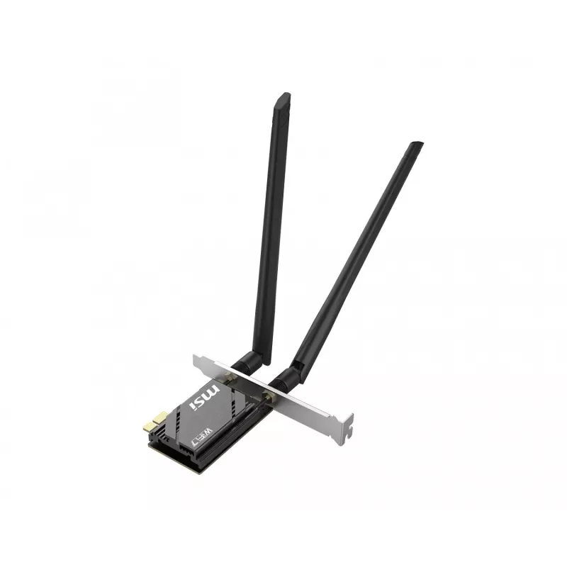 MSI Herald BE6500 WiFi 7 PCIe verkkokortti