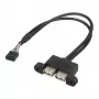 ASRock DeskMini 2x USB 2.0 sisäinen sovitinkaapeli (5RB000010020)