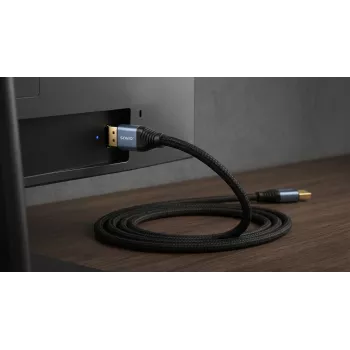 SAVIO CL-210 DisplayPort 2.1 -kaapeli 2m musta