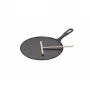 Le Creuset valurautainen crêpe-pannu 27 cm musta