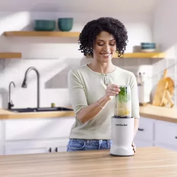 Nutribullet NBT1006MW Turbo Personal -tehosekoitin 1000W mattavalkoinen