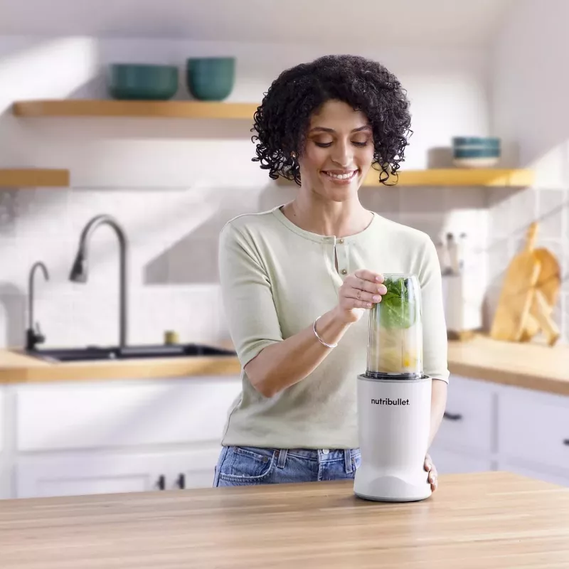 Nutribullet NBT1006MW Turbo Personal -tehosekoitin 1000W mattavalkoinen